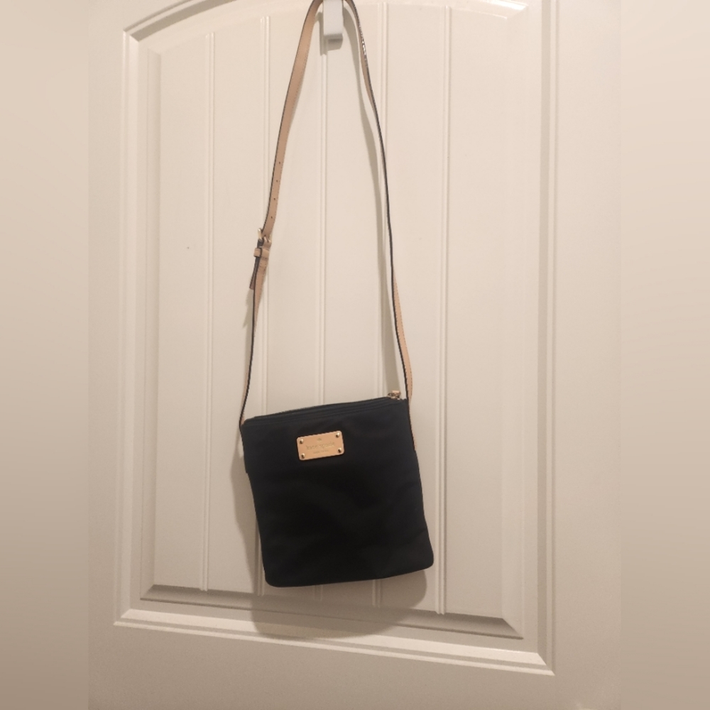 Kate Spade nylon black crossbody